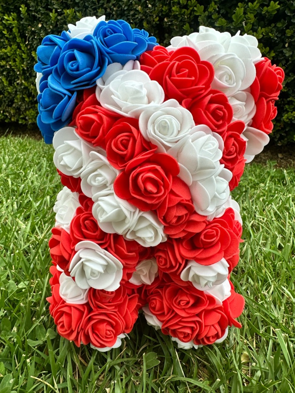 Custom USA FIFA Rose Bear